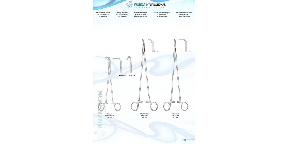 Artery Forceps for Preparation Ligature